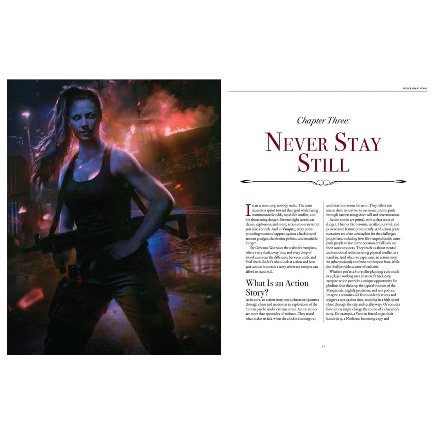 Vampire: The Masquerade 5th Edition RPG knjiga Gehenna War Sourcebook *engleska verzija* fotografija proizvoda