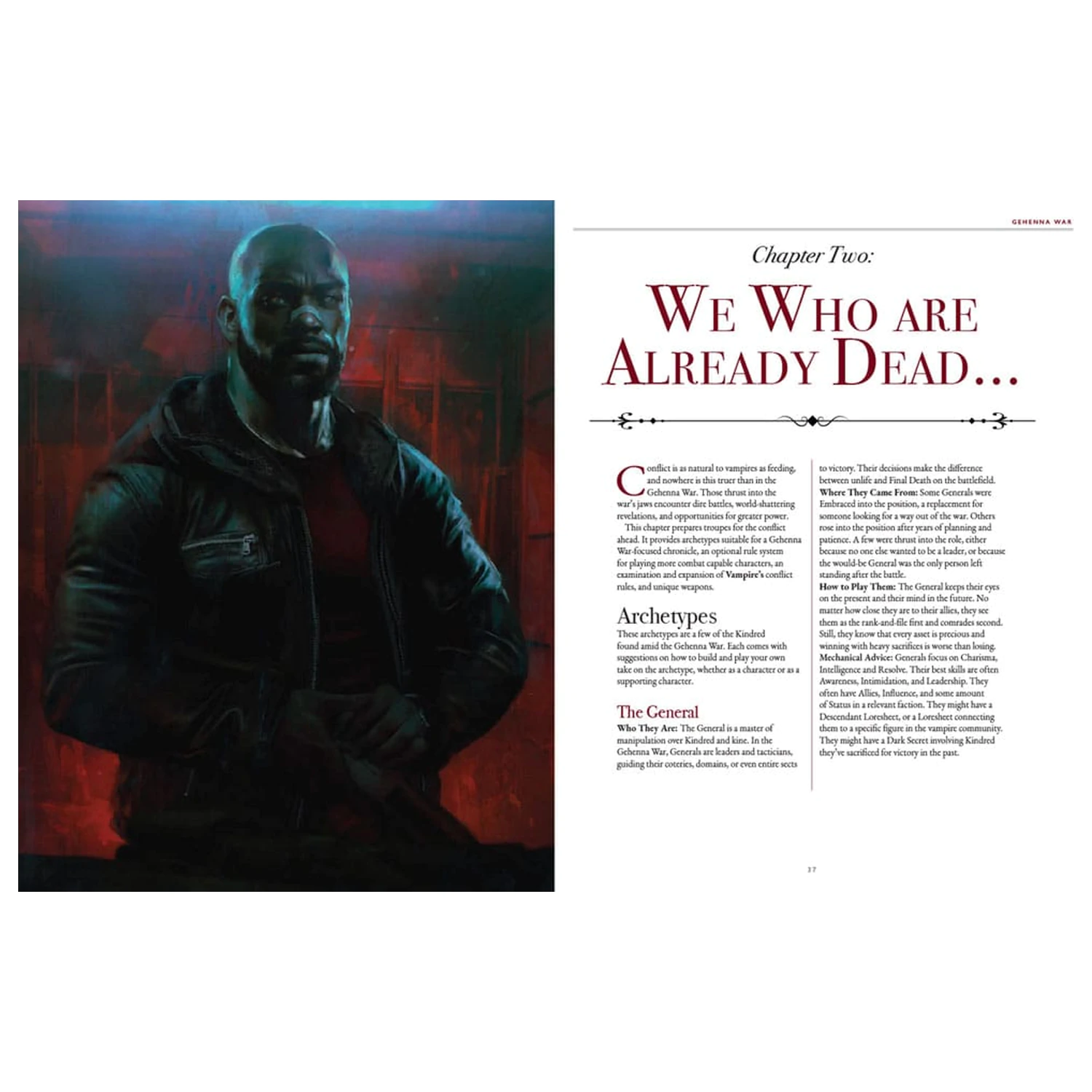 Vampire: The Masquerade 5th Edition RPG knjiga Gehenna War Sourcebook *engleska verzija* fotografija proizvoda