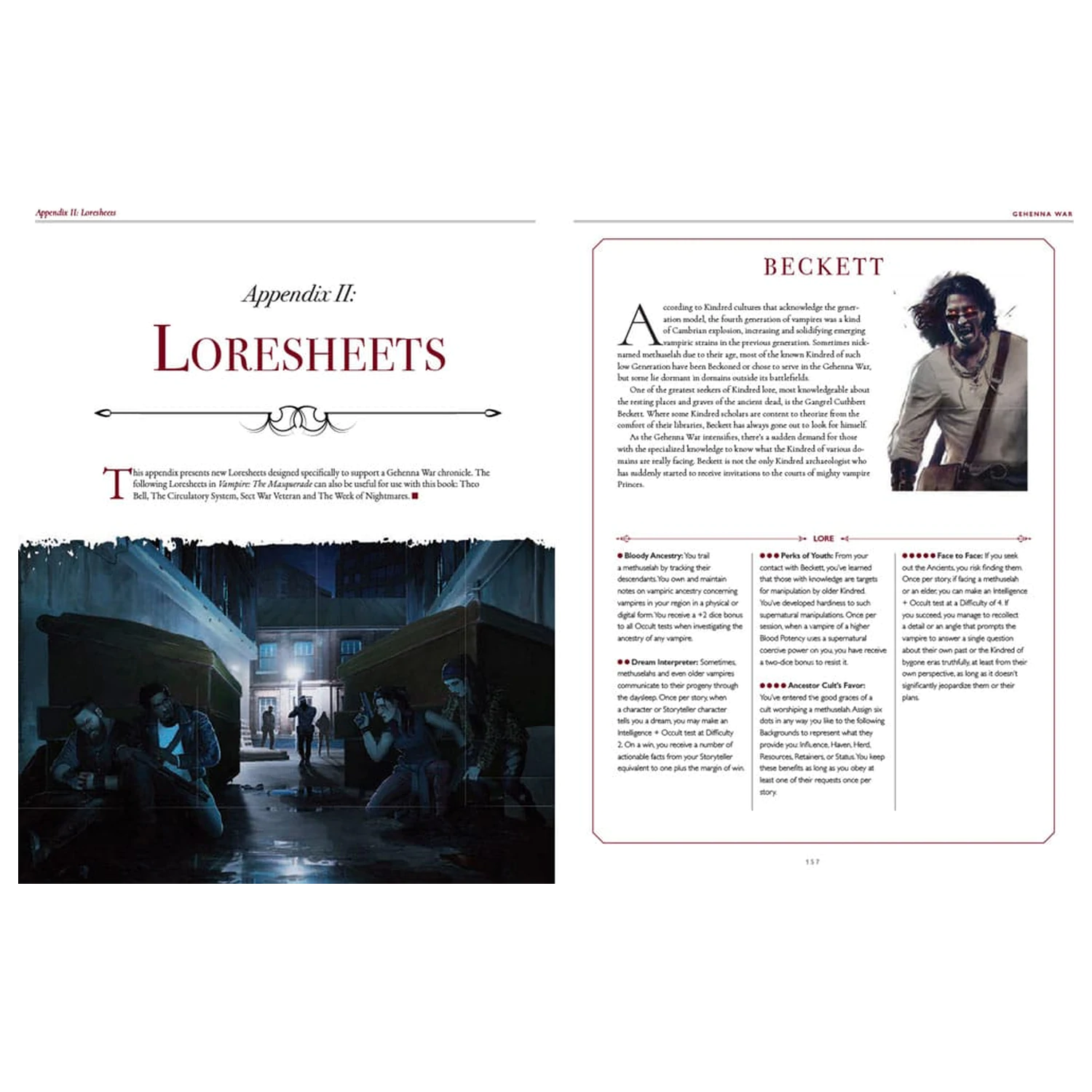 Vampire: The Masquerade 5th Edition RPG knjiga Gehenna War Sourcebook *engleska verzija* fotografija proizvoda