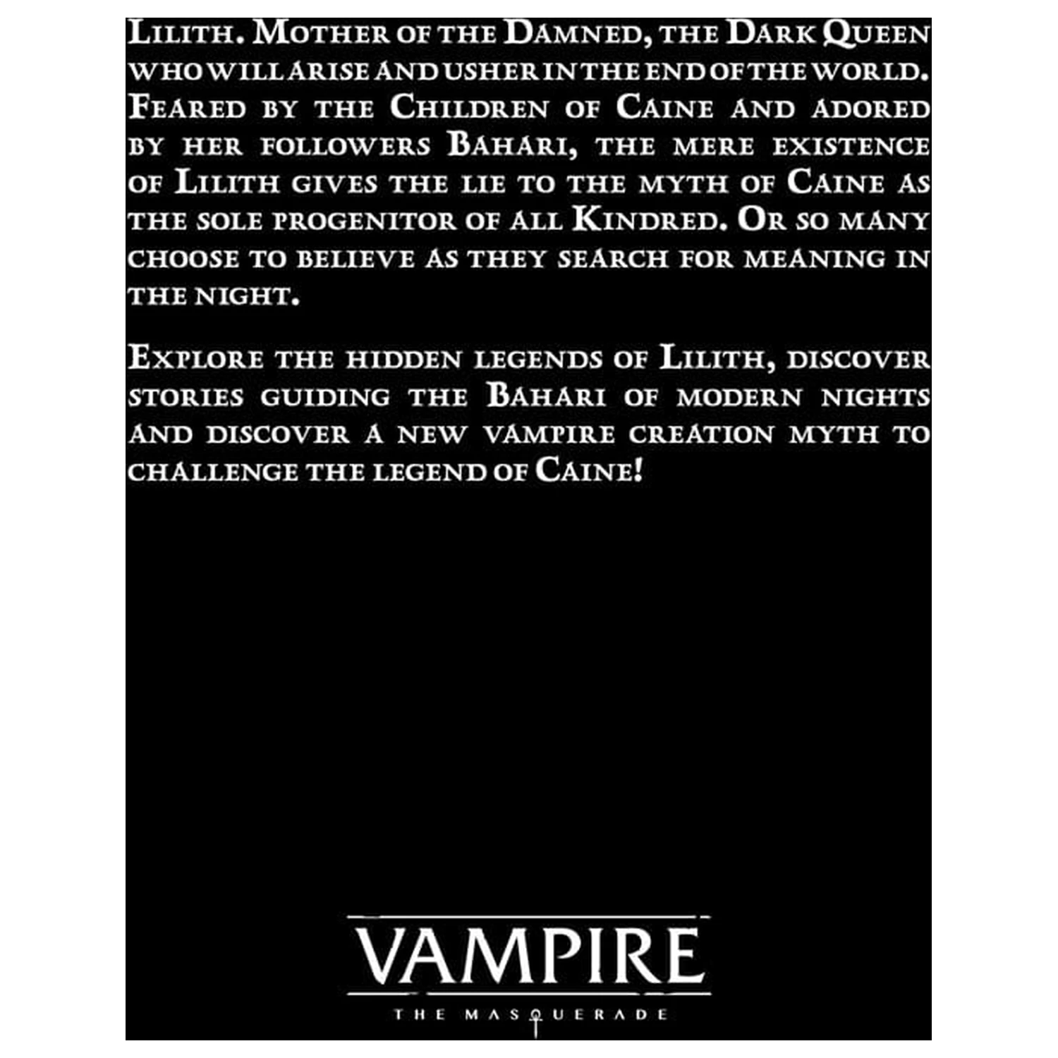 Vampire: The Masquerade 5th Edition RPG knjiga Revelations of the Dark Mother dodatak *Englische Version* fotografija proizvoda