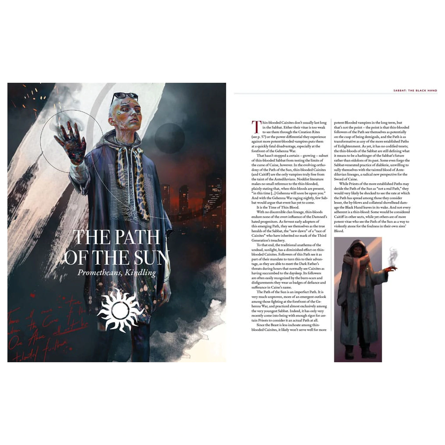 Vampire: The Masquerade 5th Edition RPG knjiga Sabbat: The Black Hand Sourcebook *Engleska verzija* fotografija proizvoda