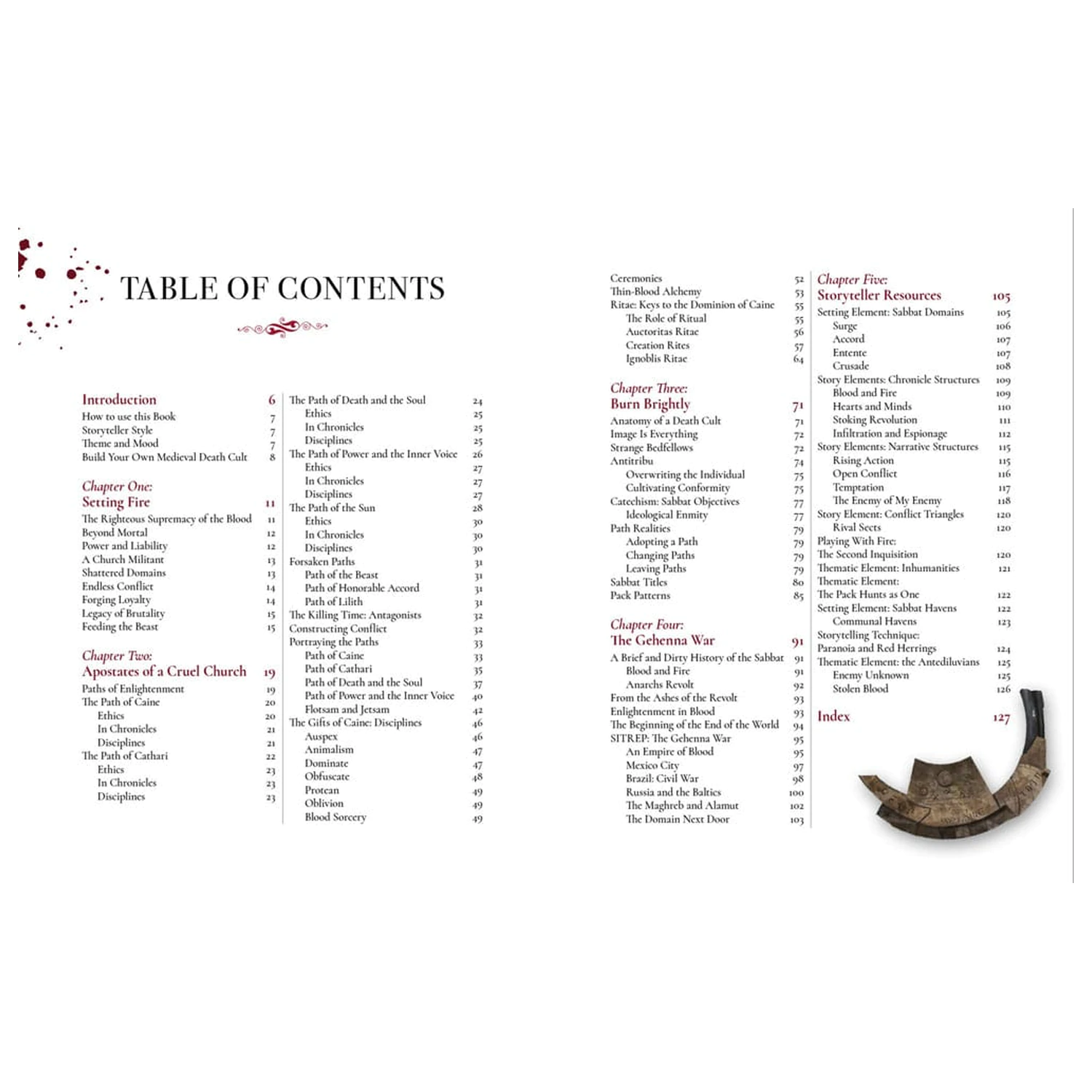 Vampire: The Masquerade 5th Edition RPG knjiga Sabbat: The Black Hand Sourcebook *Engleska verzija* fotografija proizvoda