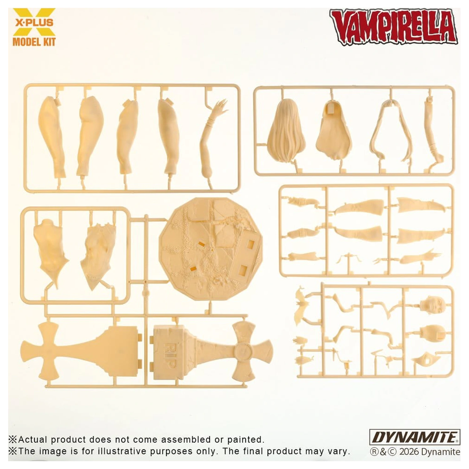 Vampirella Plastični model kit 1/8 Vampirella 22 cm (Reprodukcija) fotografija proizvoda