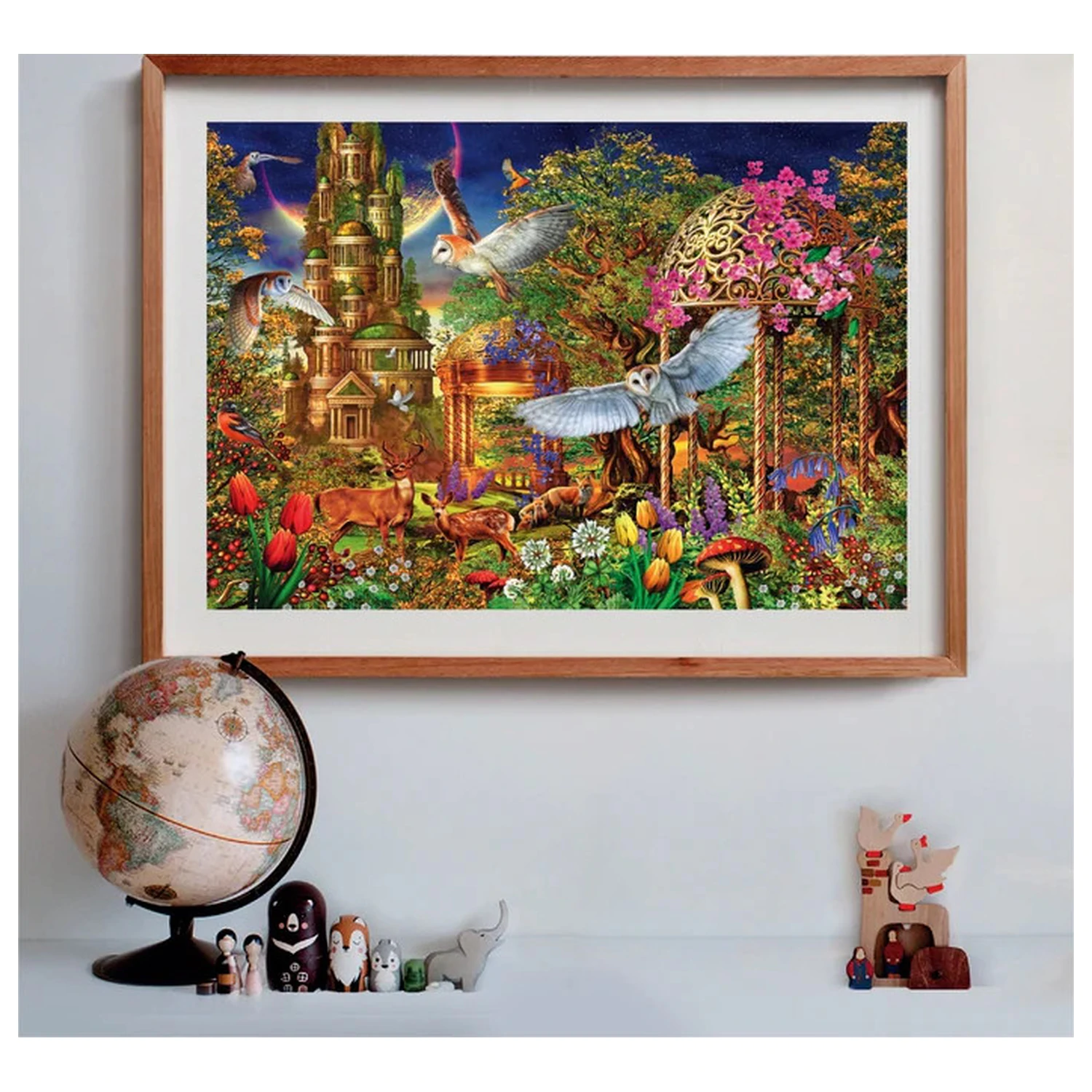 Enchanted Garden Woodland slagalica od 1500 komada fotografija proizvoda
