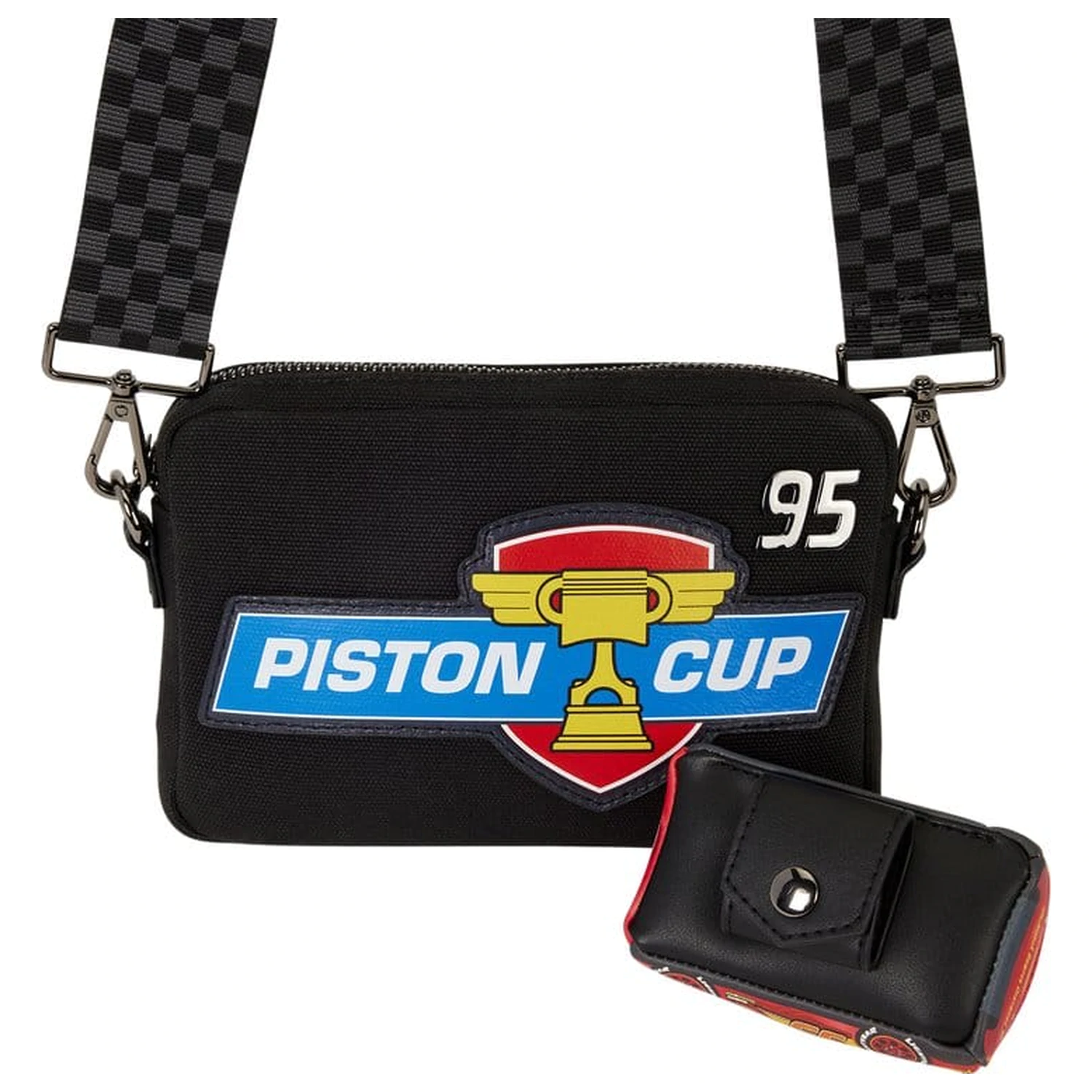 Cars by Loungefly torba preko ramena 20th Anniversary Piston Cup fotografija proizvoda