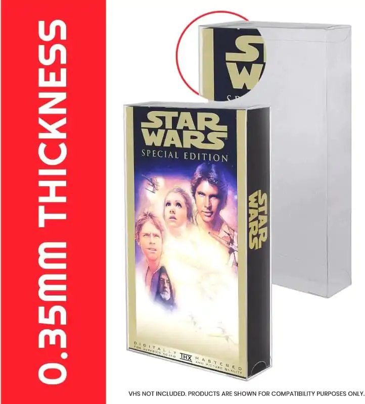 PET Zaštitnici 25-Pack za VHS fotografija proizvoda