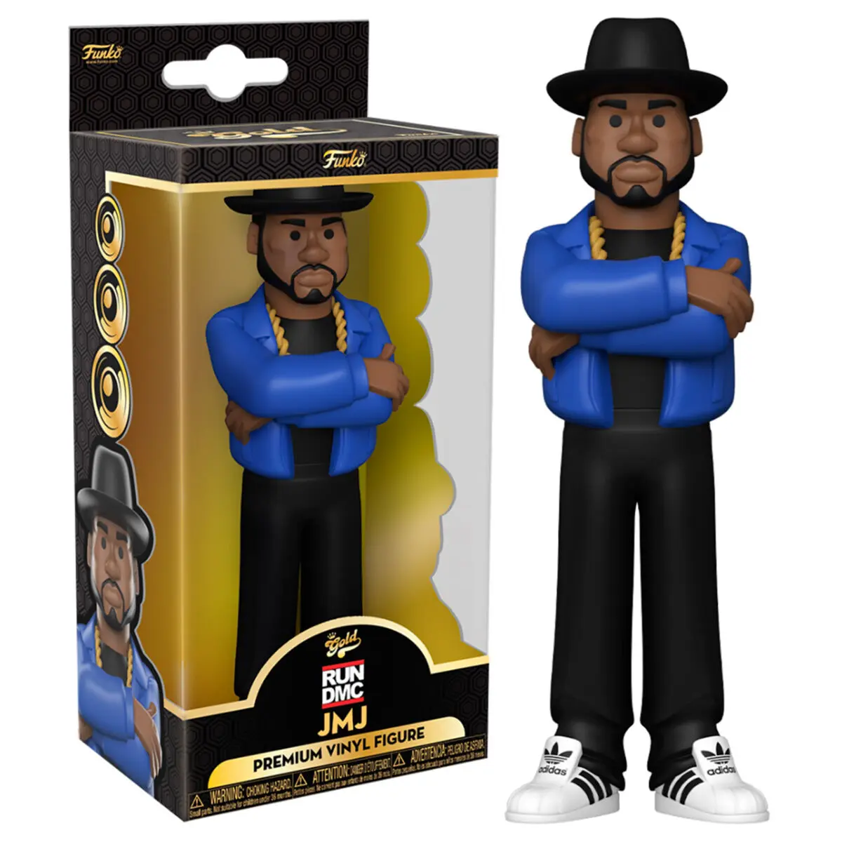 Run DMC Vinyl Gold Figura Jam Master Jay 13 cm fotografija proizvoda