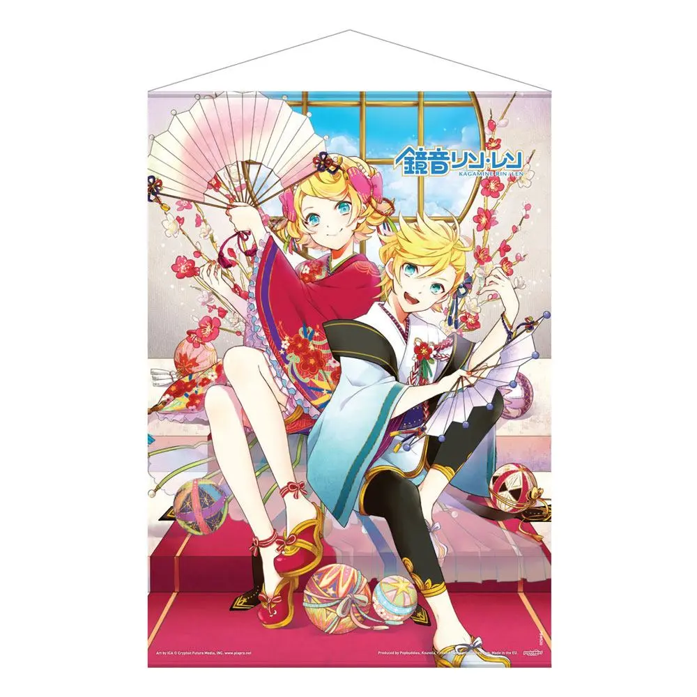 Virtual Artists Zidna slika Len & Rin Kagamine 50 x 70 cm fotografija proizvoda