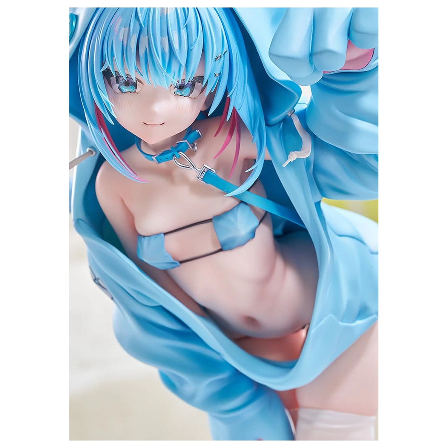 Virtual illustrator Kanzarin PVC figura 1/6 kanzarin-chan: Cat-Eared Hoodie Ver. 26 cm fotografija proizvoda