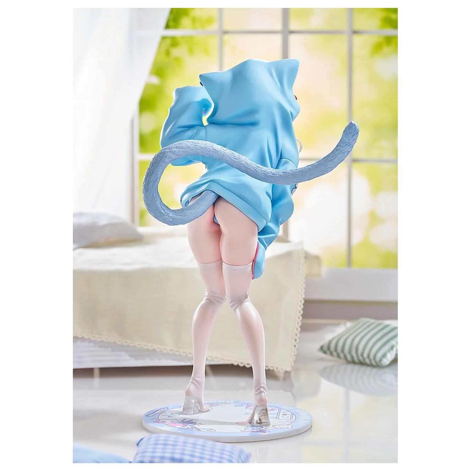 Virtual illustrator Kanzarin PVC figura 1/6 kanzarin-chan: Cat-Eared Hoodie Ver. 26 cm fotografija proizvoda