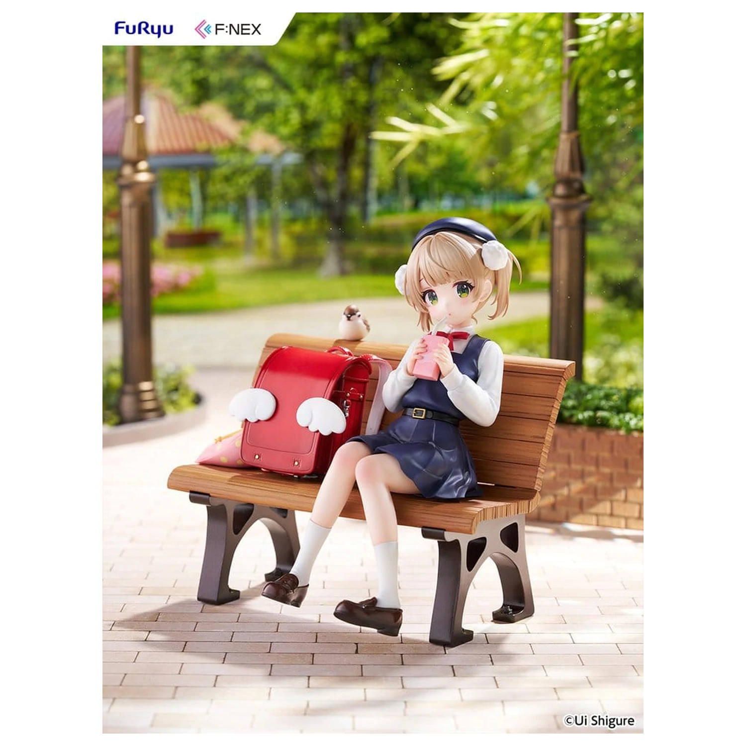 Virtual YouTuber F:NEX PVC figura 1/7 Shigure Ui (9 years old) 14 cm fotografija proizvoda