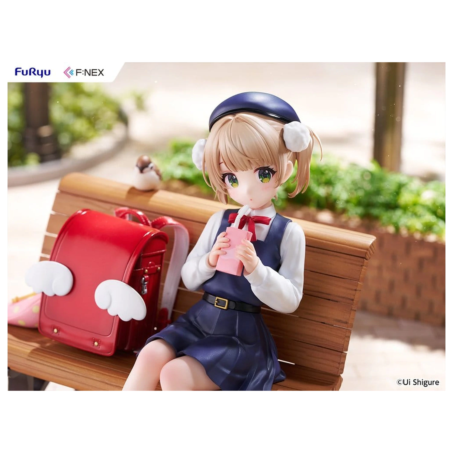 Virtual YouTuber F:NEX PVC figura 1/7 Shigure Ui (9 years old) 14 cm fotografija proizvoda