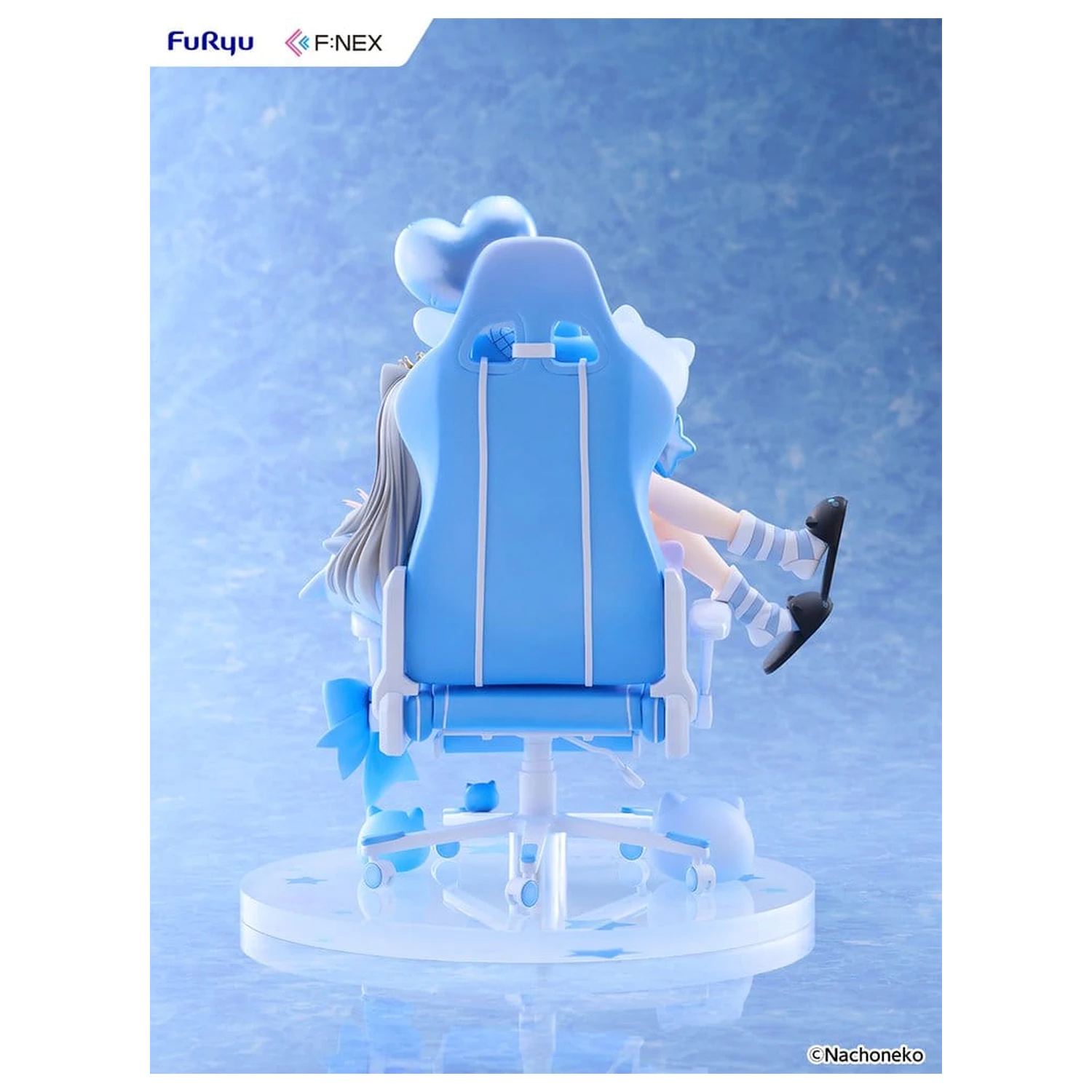 Virtual YouTuber F:NEX PVC figura 1/7 Nachoneko Birthday Ver. 24 cm fotografija proizvoda