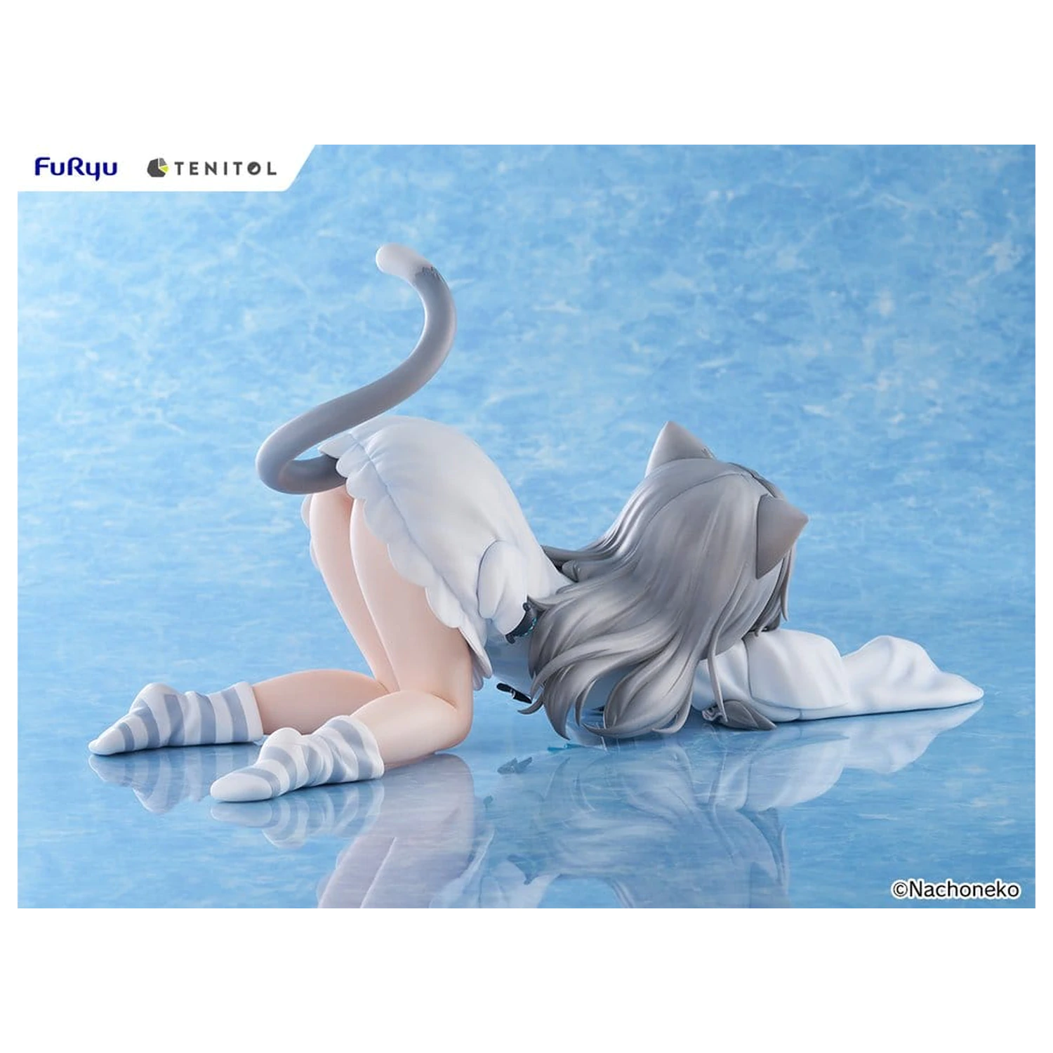 Virtual Youtuber Tenitol Big Noodle Stopper PVC figura Nachoneko 18 cm fotografija proizvoda
