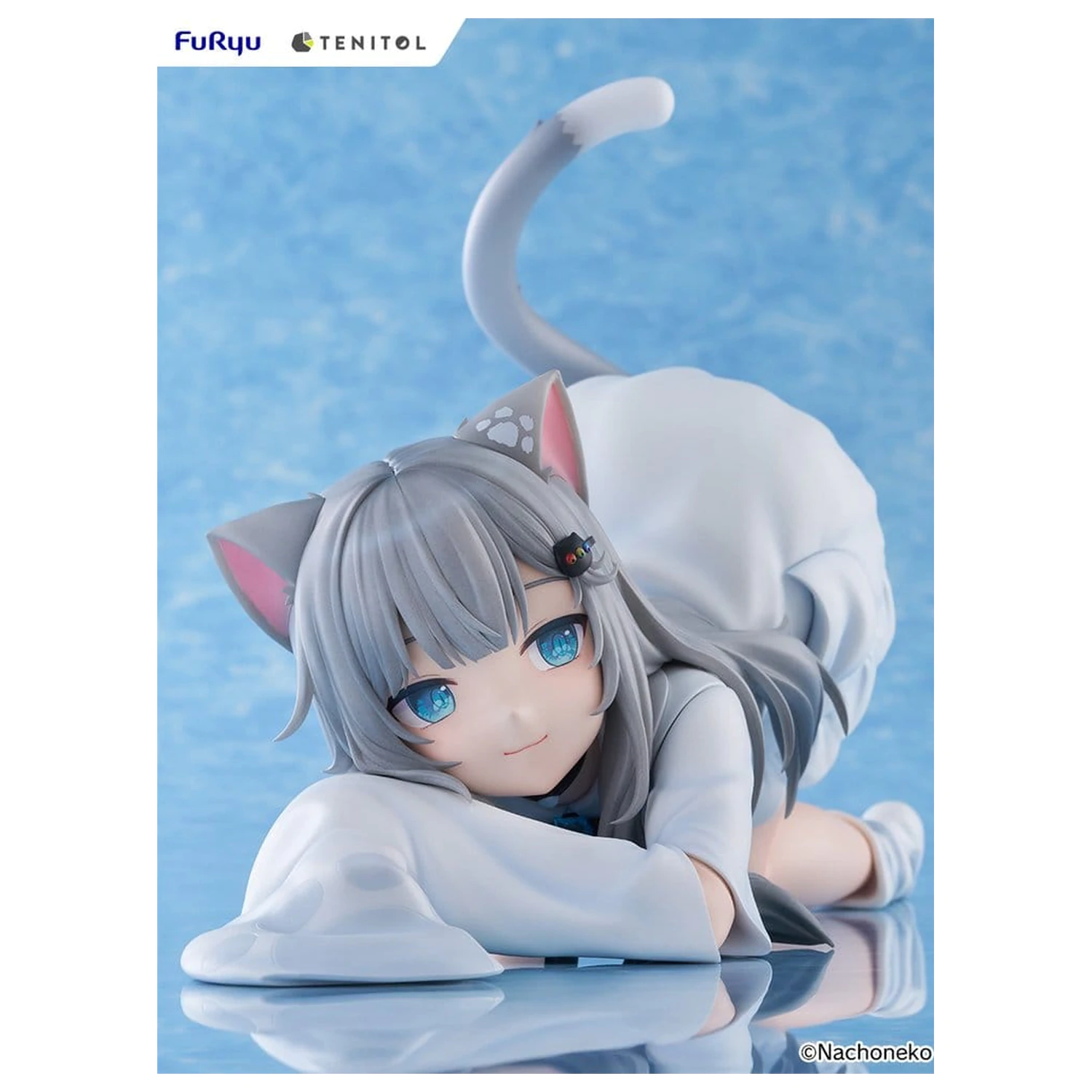 Virtual Youtuber Tenitol Big Noodle Stopper PVC figura Nachoneko 18 cm fotografija proizvoda