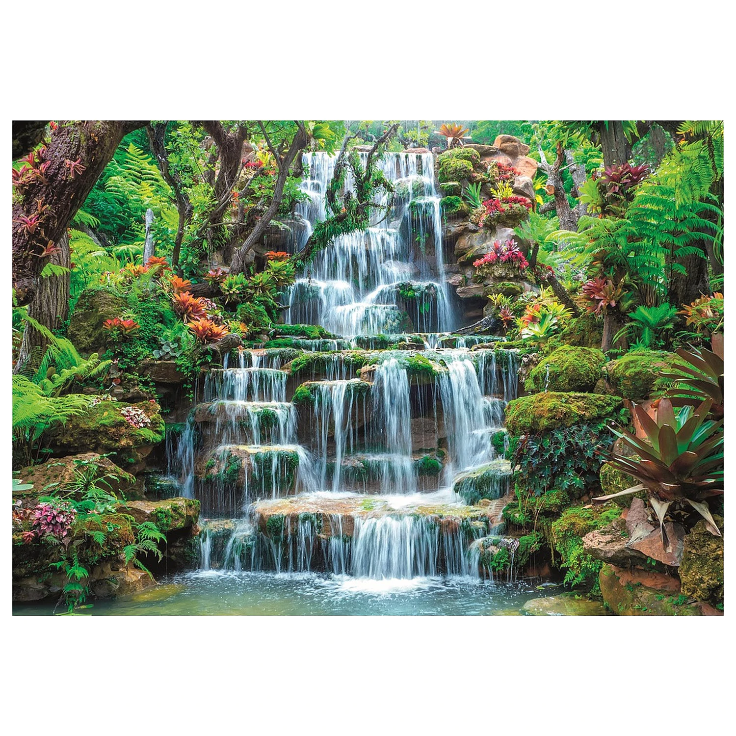 Waterfall Flow 500-dijelna Peace slagalica fotografija proizvoda