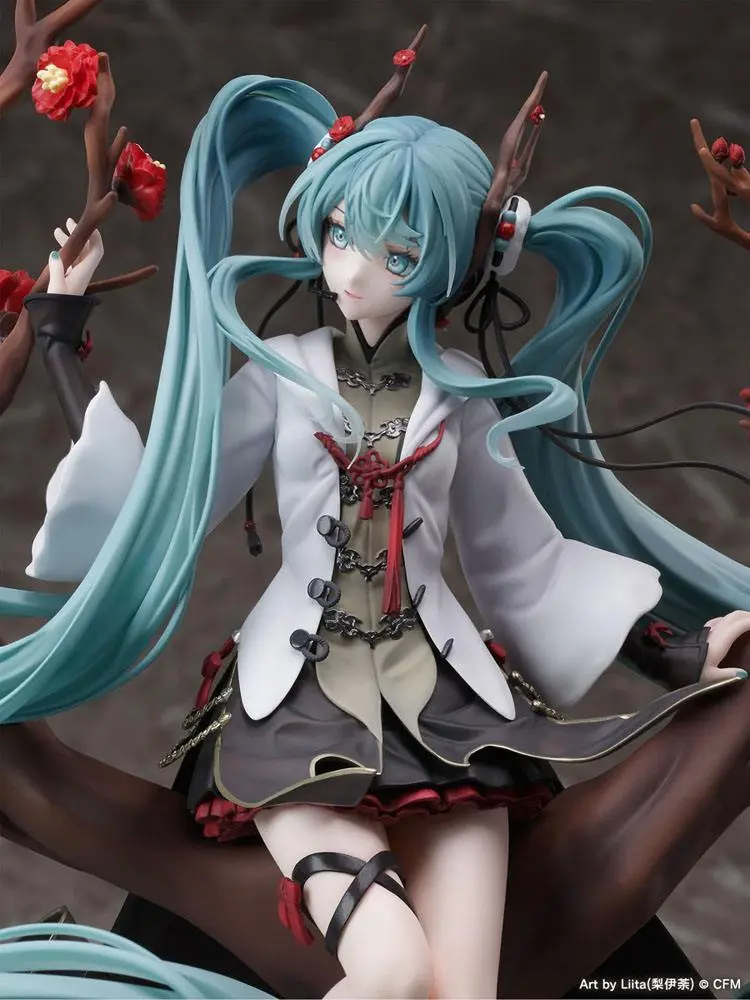 Vocaloid PVC figurica 1/7 Hatsune Miku 2022 Chinese New Year Ver. 30 cm fotografija proizvoda