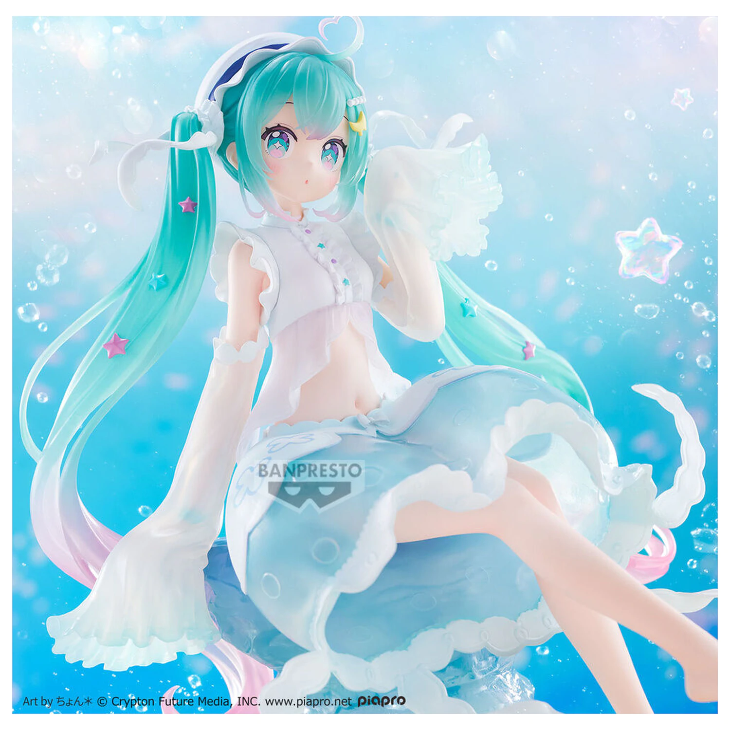 Vocaloid Clearluxe Jellyfish Hatsune Miku figura 20cm fotografija proizvoda