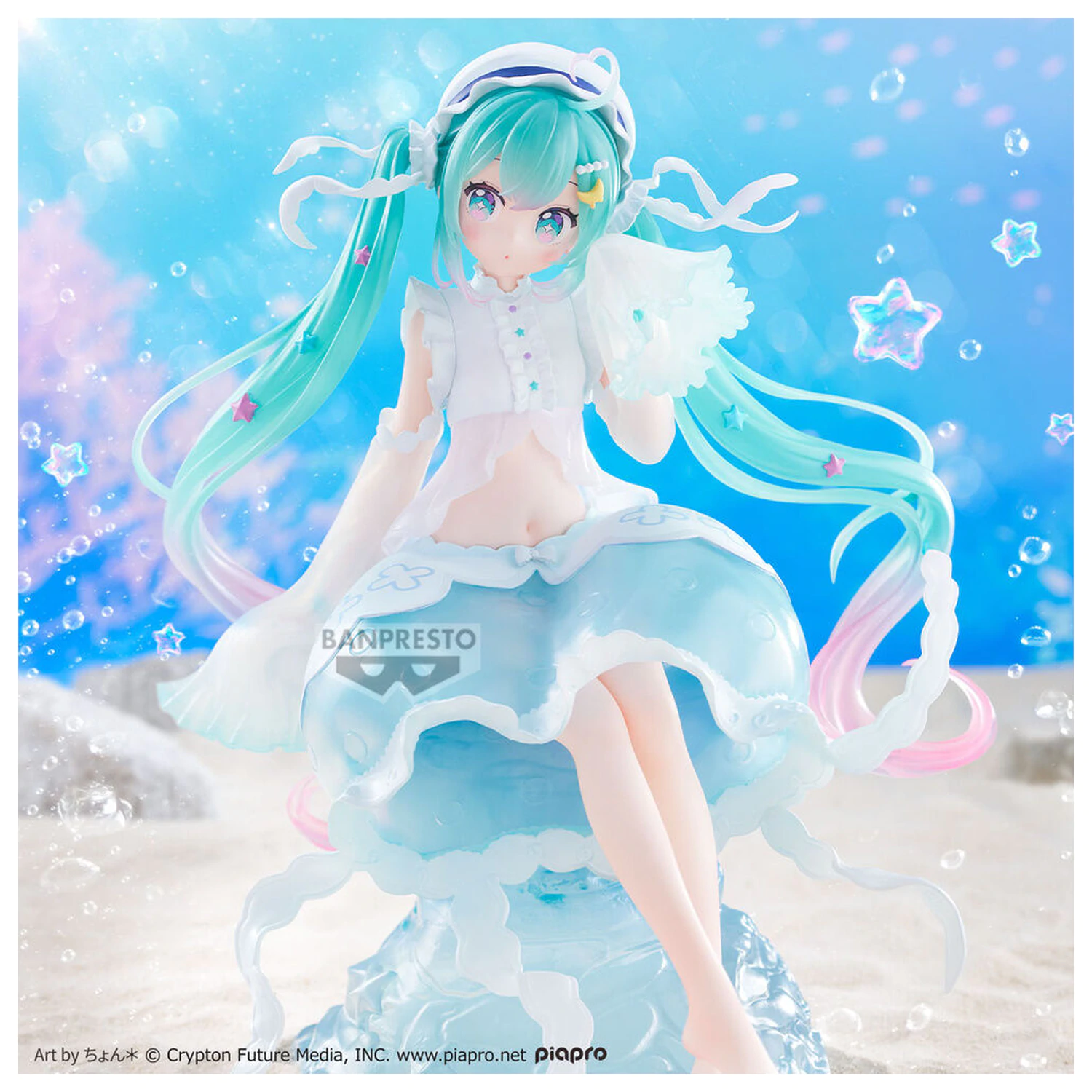Vocaloid Clearluxe Jellyfish Hatsune Miku figura 20cm fotografija proizvoda