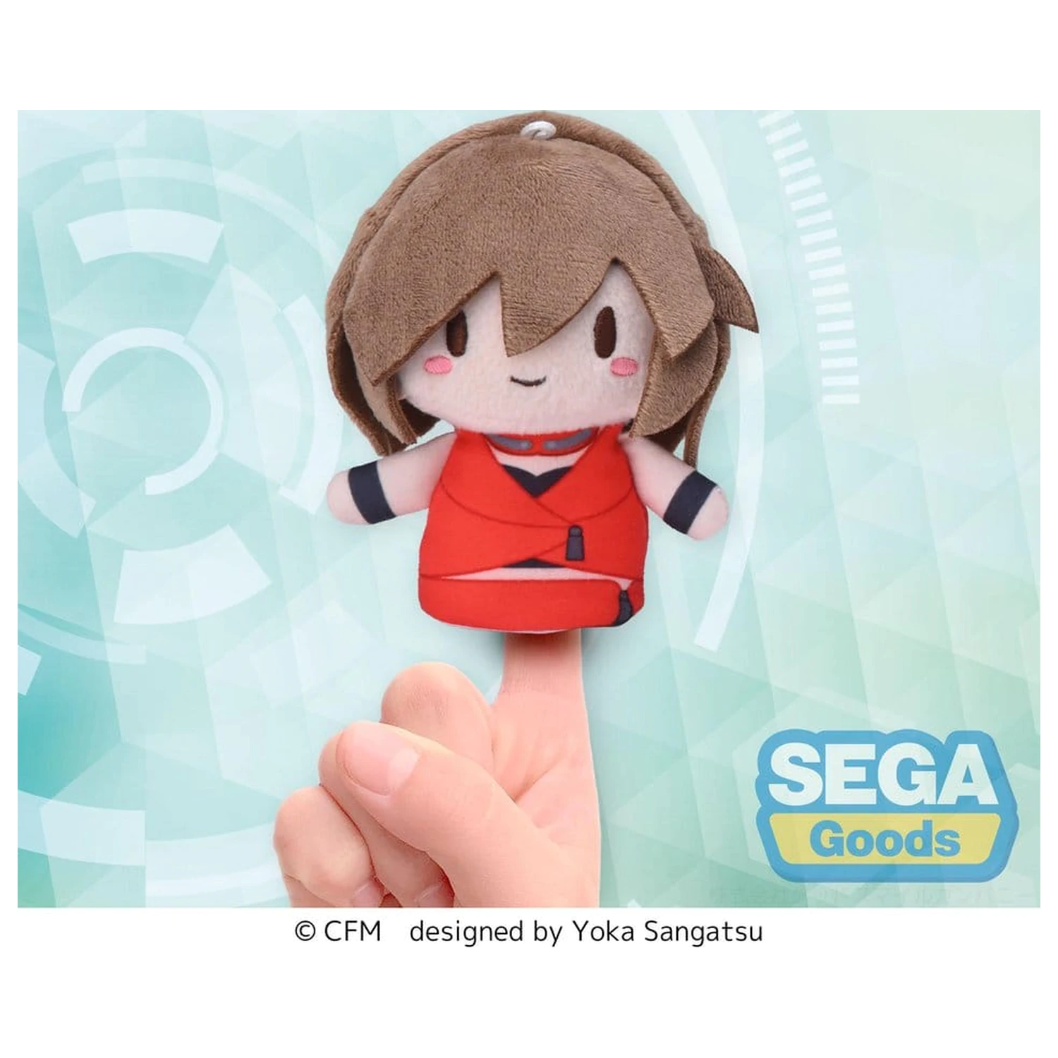 Vocaloid Fuwa Petit plišana figura MEIKO maskota za prst 10 cm fotografija proizvoda