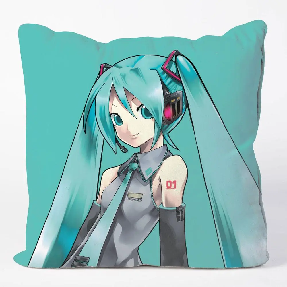 Vocaloid Jastučnica Hatsune Miku 50 x 50 cm fotografija proizvoda