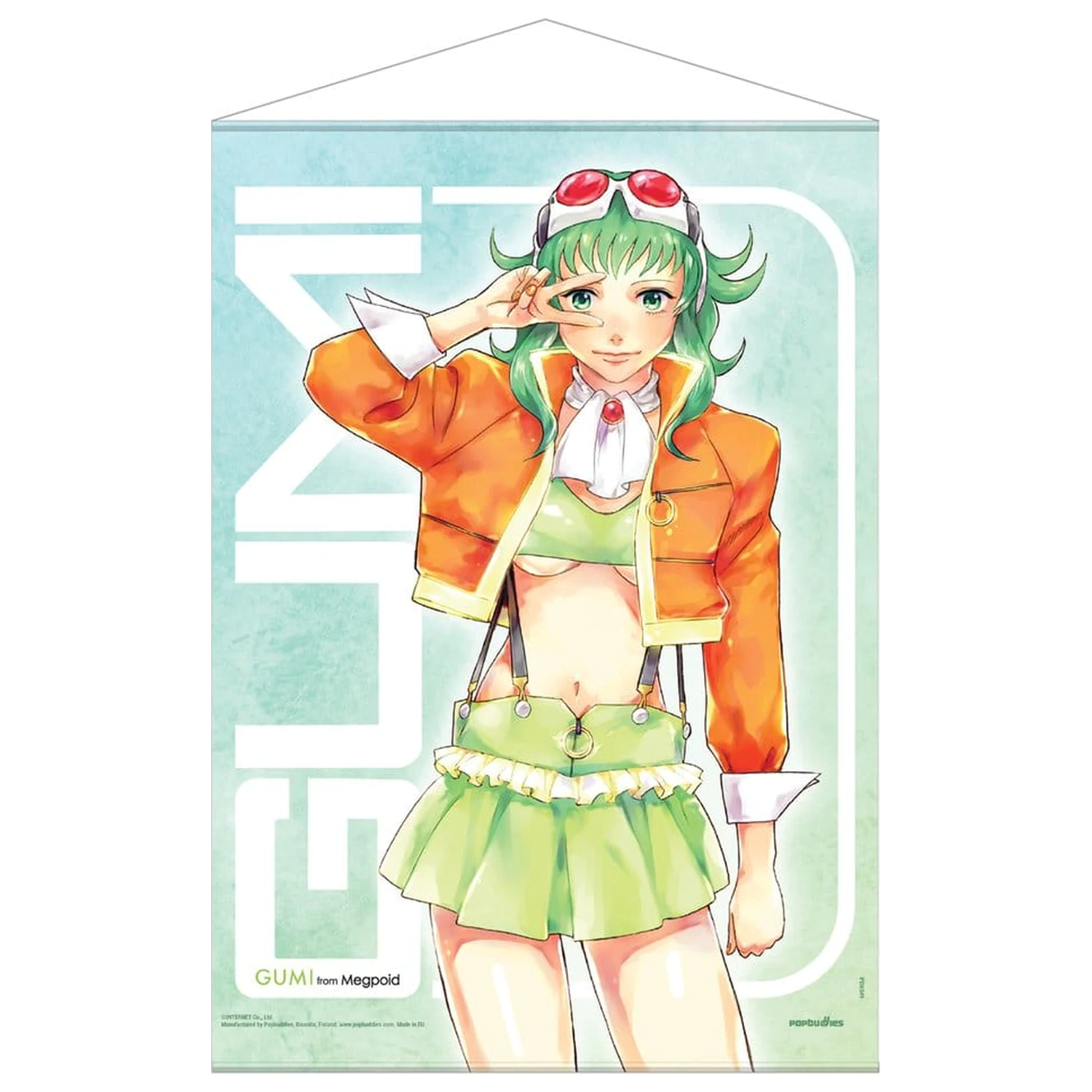 Vocaloid Megpoid zidni svitak Gumi V3 Adult 50 x 70 cm fotografija proizvoda
