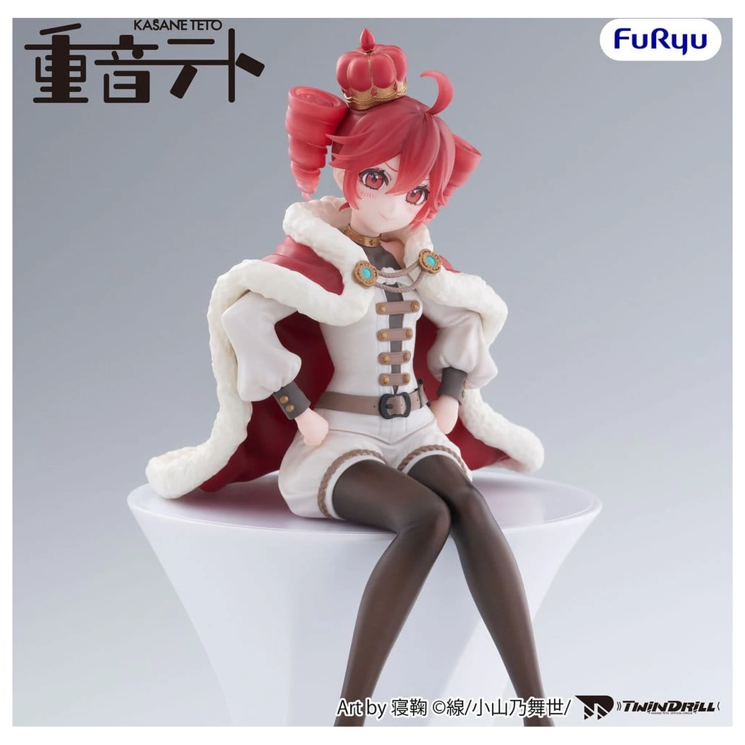Vocaloid Noodle Stopper PVC kip Kasane Teto King Ver. 15 cm fotografija proizvoda