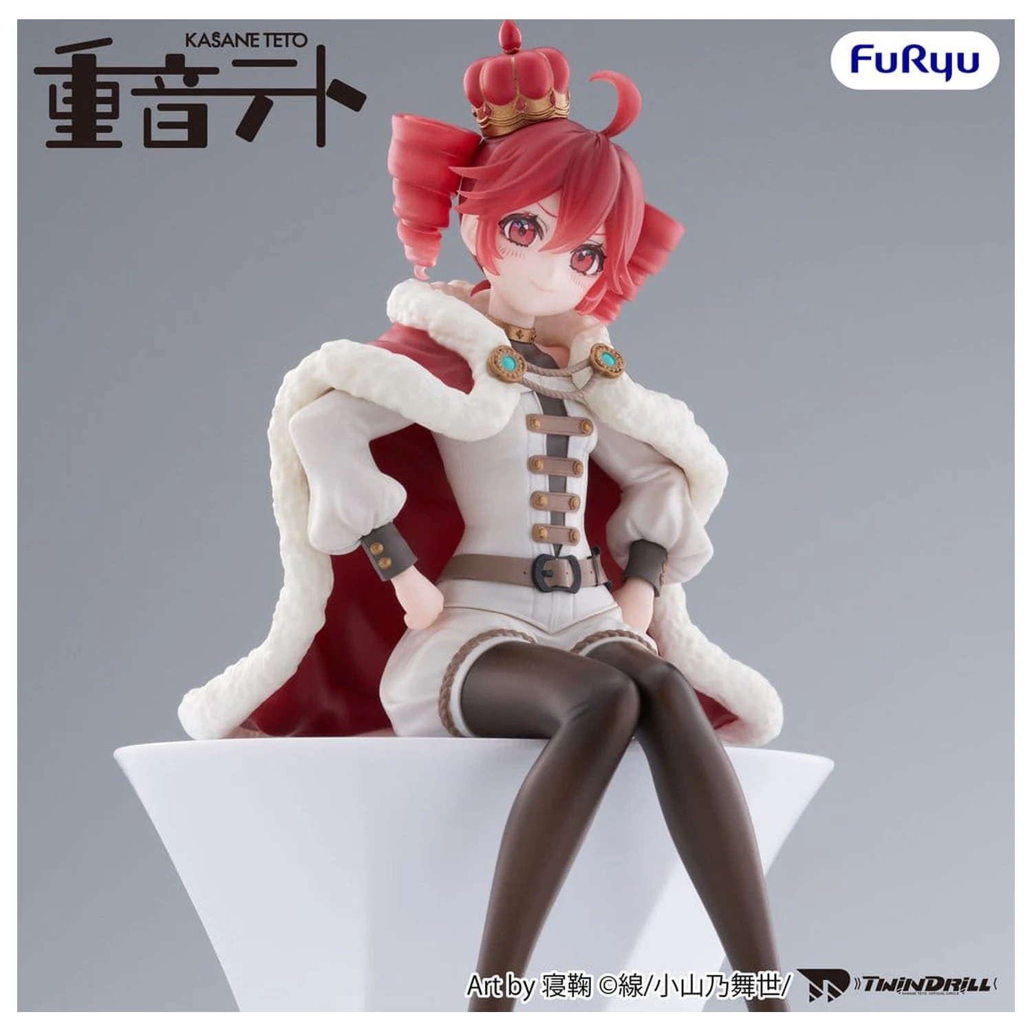 Vocaloid Noodle Stopper PVC kip Kasane Teto King Ver. 15 cm fotografija proizvoda