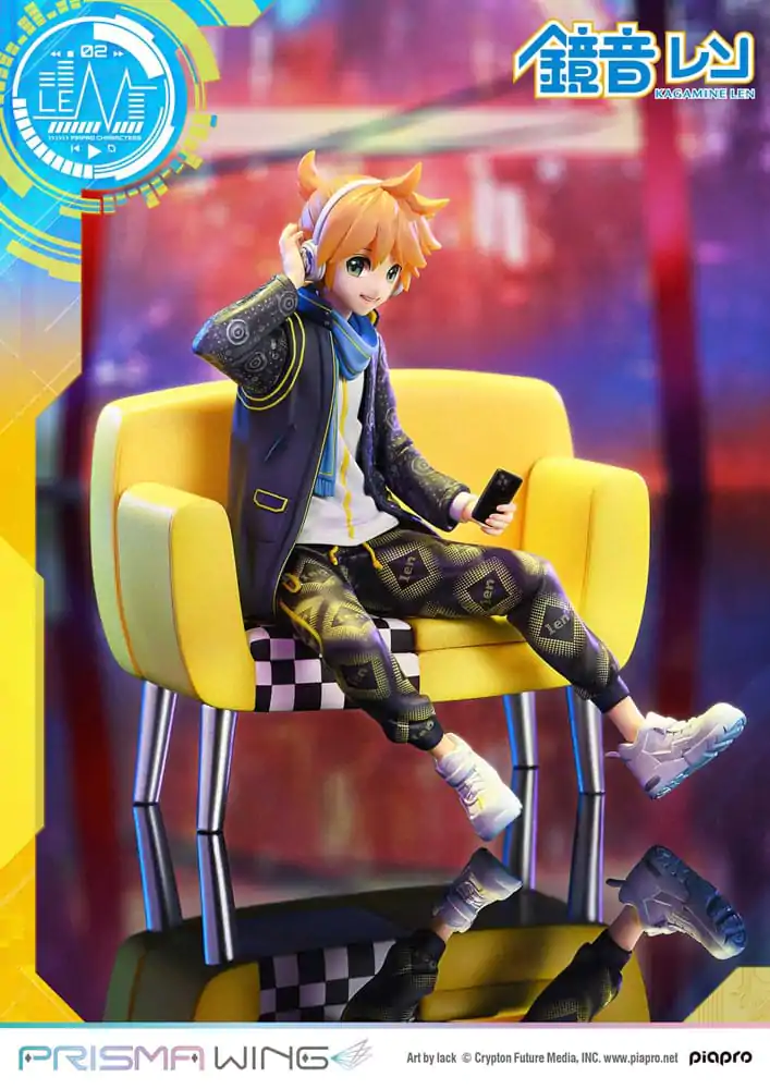 Vocaloid Piapro Characters Prisma Wing PVC Kip 1/7 Kagamine Len (Art by lack) 18 cm fotografija proizvoda