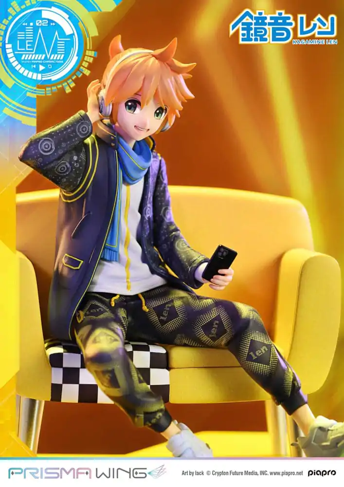 Vocaloid Piapro Characters Prisma Wing PVC Kip 1/7 Kagamine Len (Art by lack) 18 cm fotografija proizvoda