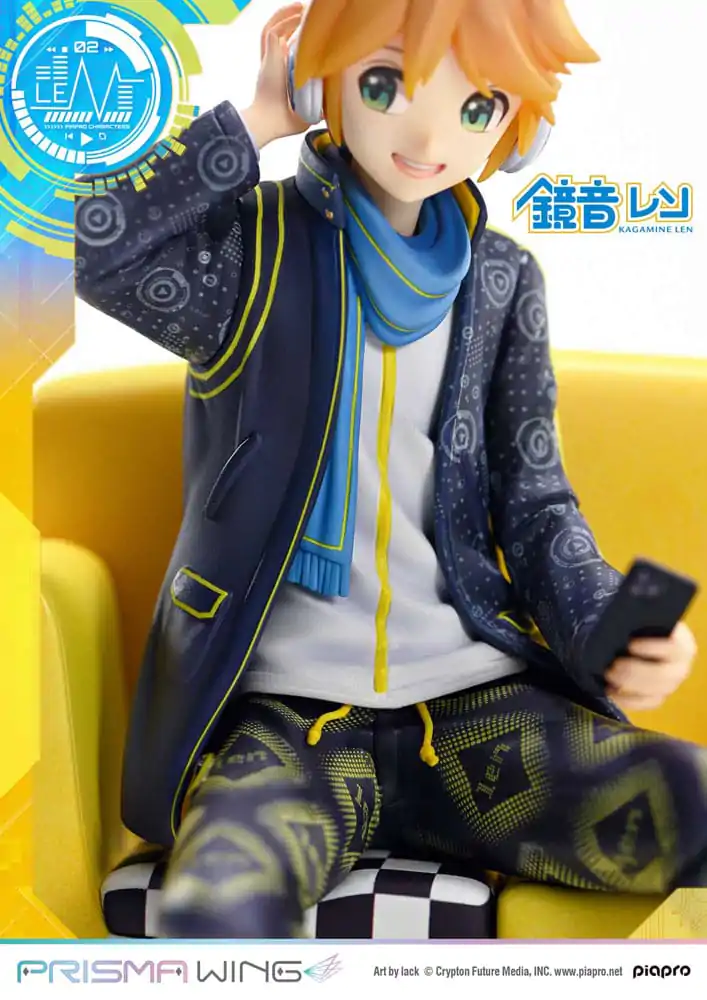 Vocaloid Piapro Characters Prisma Wing PVC Kip 1/7 Kagamine Len (Art by lack) 18 cm fotografija proizvoda