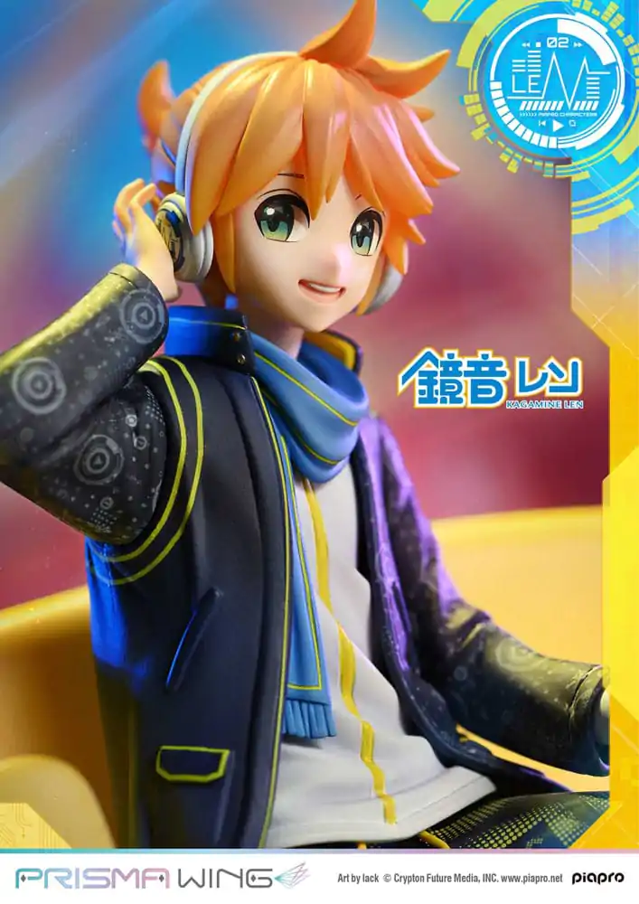 Vocaloid Piapro Characters Prisma Wing PVC Kip 1/7 Kagamine Len (Art by lack) 18 cm fotografija proizvoda