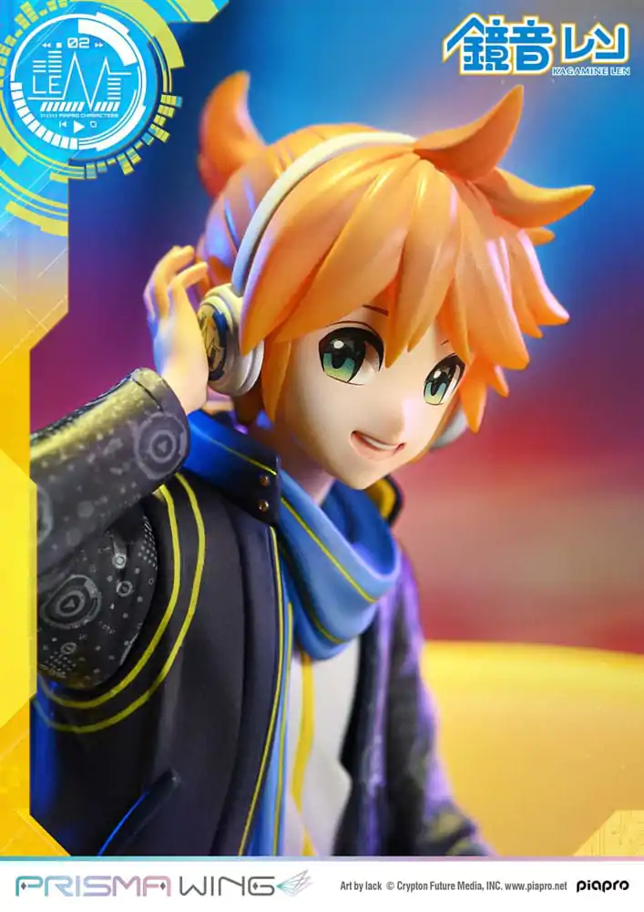 Vocaloid Piapro Characters Prisma Wing PVC Kip 1/7 Kagamine Len (Art by lack) 18 cm fotografija proizvoda
