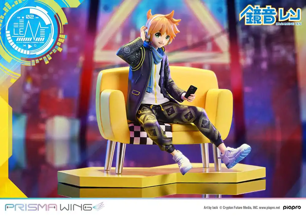 Vocaloid Piapro Characters Prisma Wing PVC Kip 1/7 Kagamine Len (Art by lack) 18 cm fotografija proizvoda