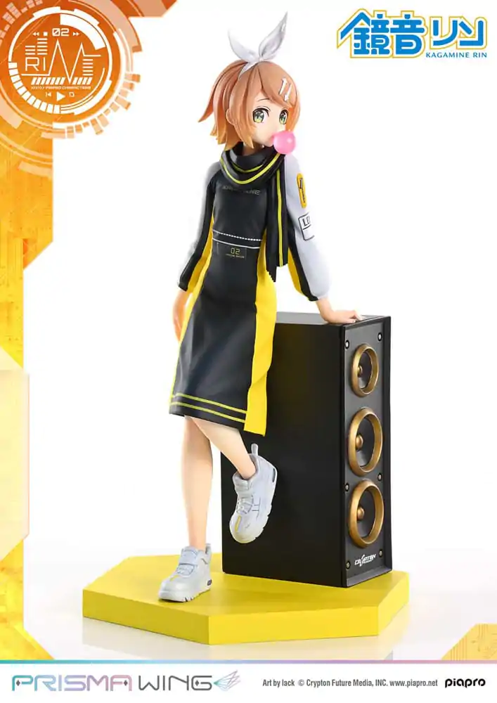 Vocaloid Piapro Characters Prisma Wing PVC kip 1/7 Kagamine Rin (Art by lack) 21 cm fotografija proizvoda