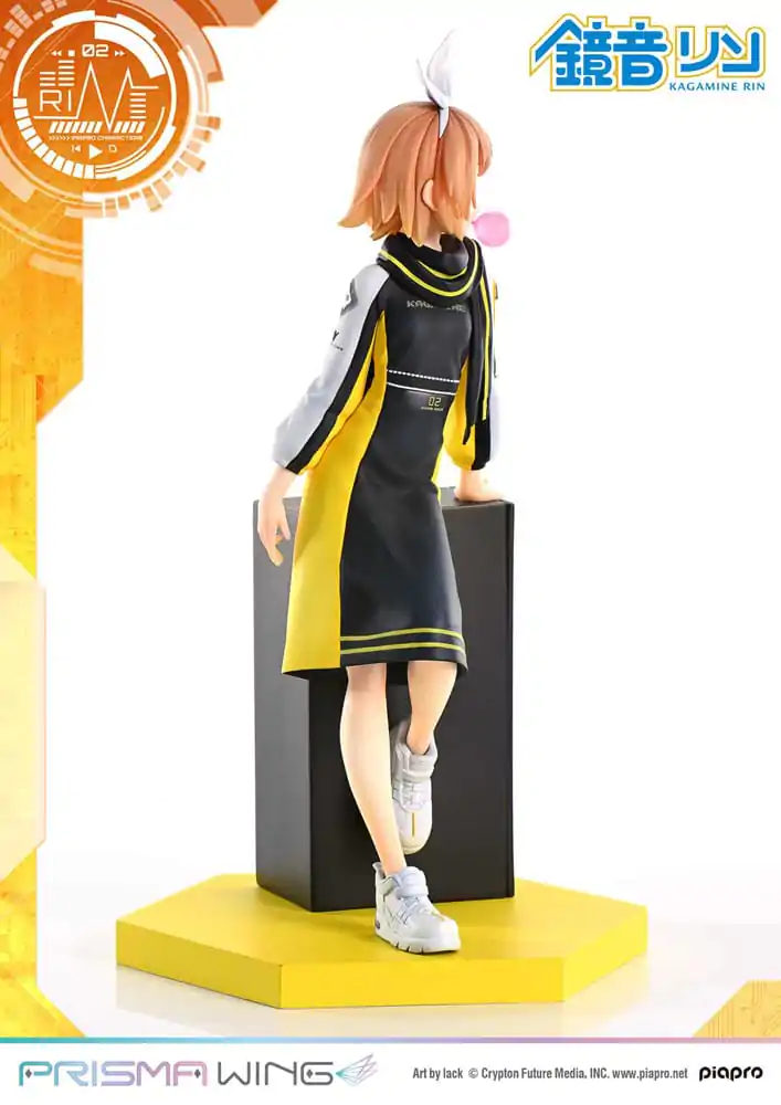 Vocaloid Piapro Characters Prisma Wing PVC kip 1/7 Kagamine Rin (Art by lack) 21 cm fotografija proizvoda