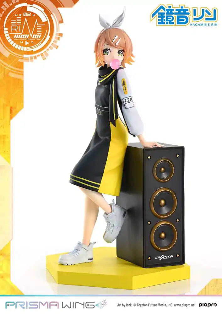 Vocaloid Piapro Characters Prisma Wing PVC kip 1/7 Kagamine Rin (Art by lack) 21 cm fotografija proizvoda