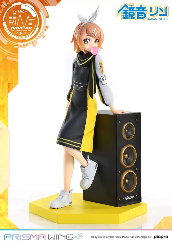 Vocaloid Piapro Characters Prisma Wing PVC kip 1/7 Kagamine Rin (Art by lack) 21 cm fotografija proizvoda