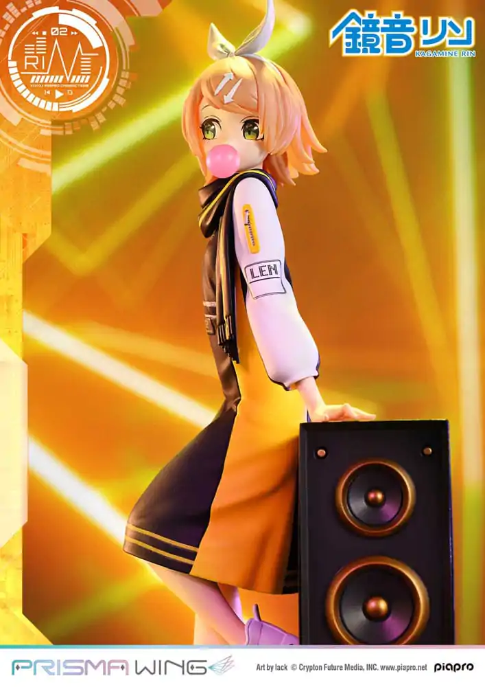 Vocaloid Piapro Characters Prisma Wing PVC kip 1/7 Kagamine Rin (Art by lack) 21 cm fotografija proizvoda