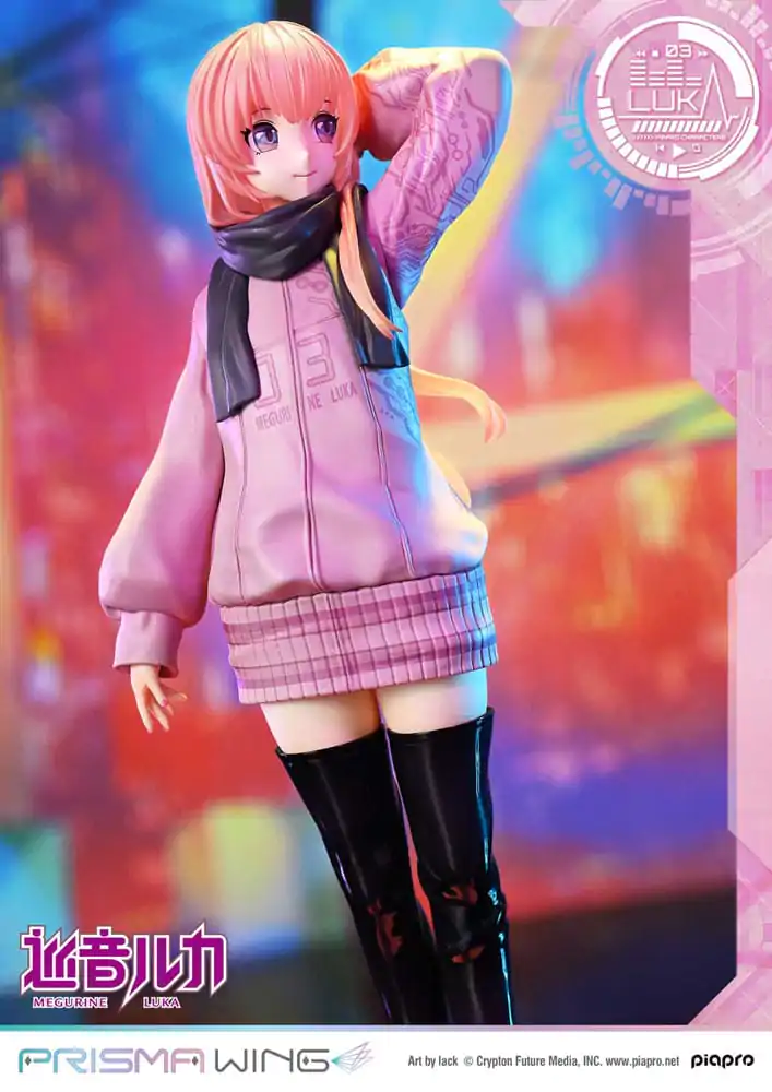 Vocaloid Piapro Characters Prisma Wing PVC Kip 1/7 Megurine Luka (Ilustracija: lack) 23 cm fotografija proizvoda