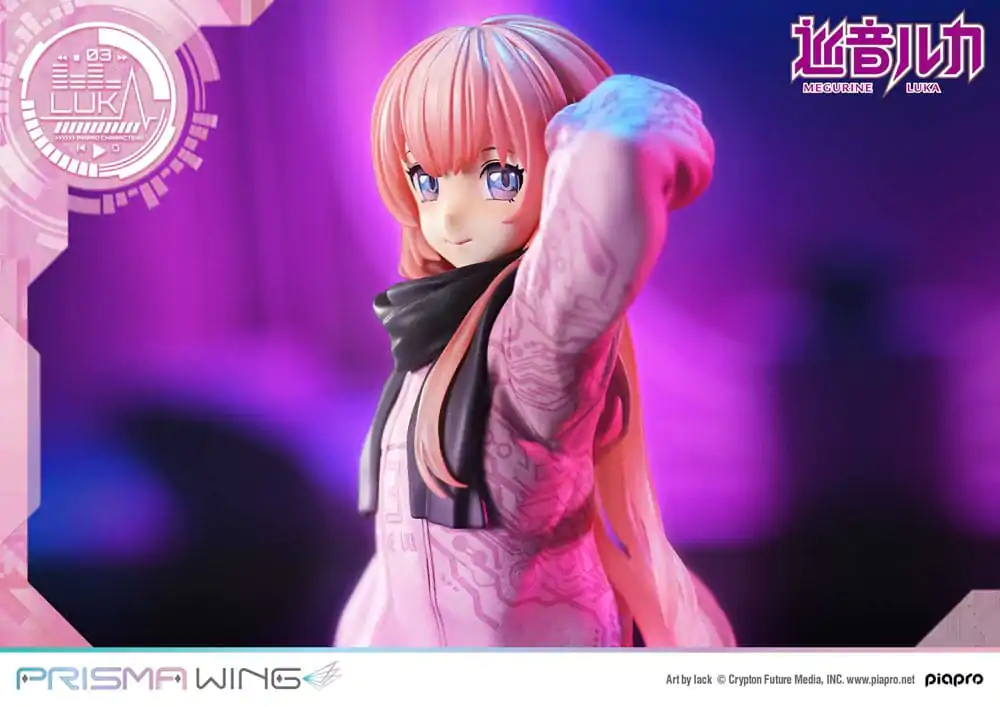 Vocaloid Piapro Characters Prisma Wing PVC Kip 1/7 Megurine Luka (Ilustracija: lack) 23 cm fotografija proizvoda