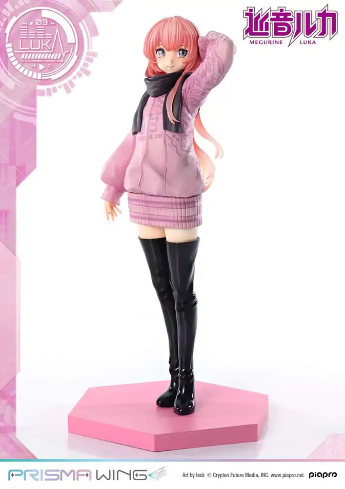 Vocaloid Piapro Characters Prisma Wing PVC Kip 1/7 Megurine Luka (Ilustracija: lack) 23 cm fotografija proizvoda