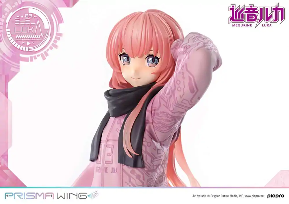 Vocaloid Piapro Characters Prisma Wing PVC Kip 1/7 Megurine Luka (Ilustracija: lack) 23 cm fotografija proizvoda