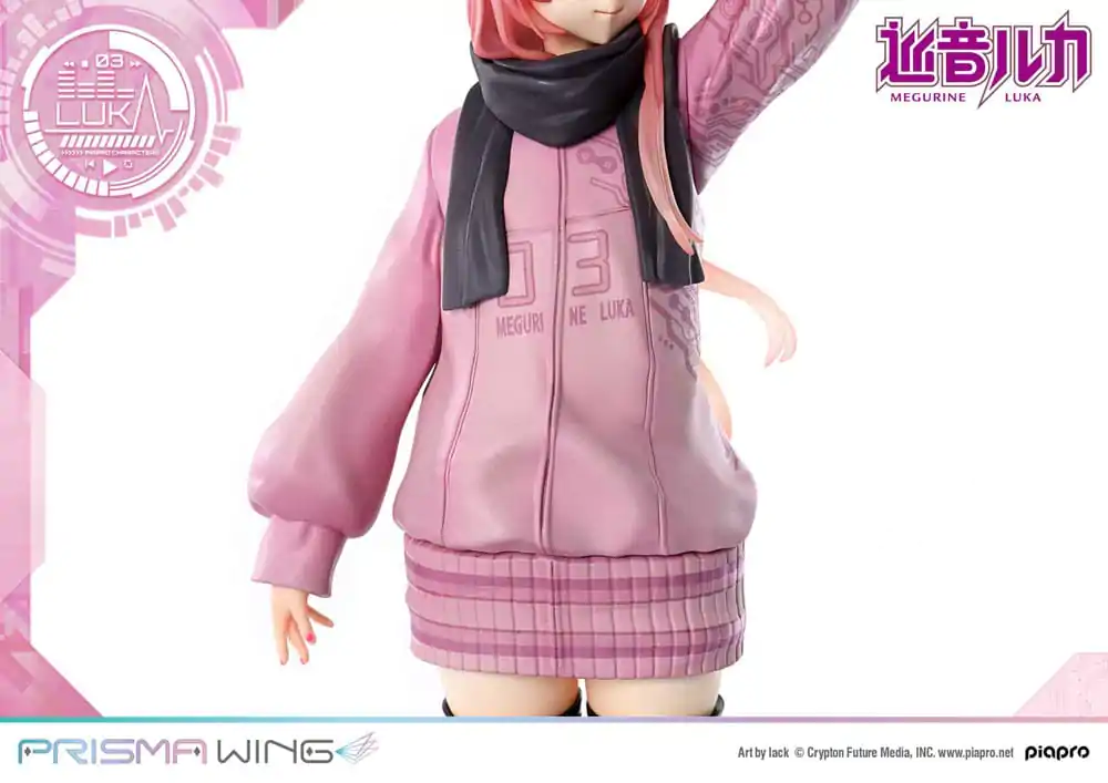 Vocaloid Piapro Characters Prisma Wing PVC Kip 1/7 Megurine Luka (Ilustracija: lack) 23 cm fotografija proizvoda