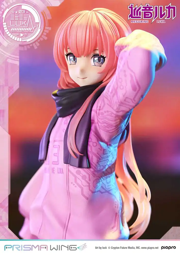 Vocaloid Piapro Characters Prisma Wing PVC Kip 1/7 Megurine Luka (Ilustracija: lack) 23 cm fotografija proizvoda