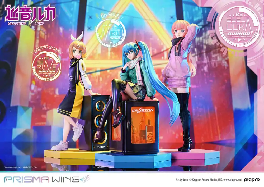 Vocaloid Piapro Characters Prisma Wing PVC Kip 1/7 Megurine Luka (Ilustracija: lack) 23 cm fotografija proizvoda