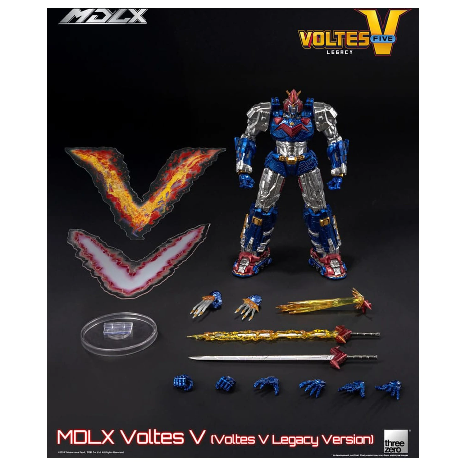 Voltes V MDLX akcijska figura Cliffjumper (Voltes V Legacy Version) 15 cm fotografija proizvoda