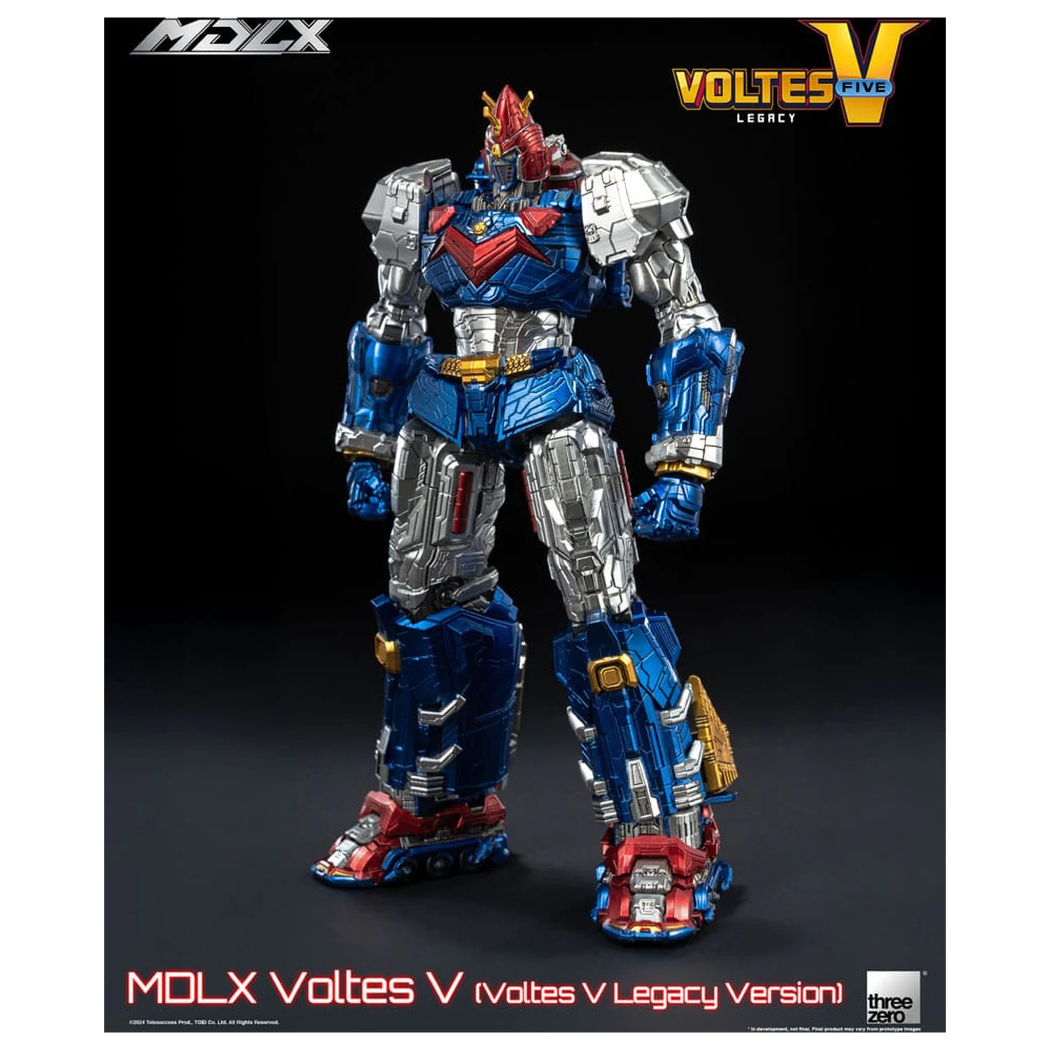 Voltes V MDLX akcijska figura Cliffjumper (Voltes V Legacy Version) 15 cm fotografija proizvoda