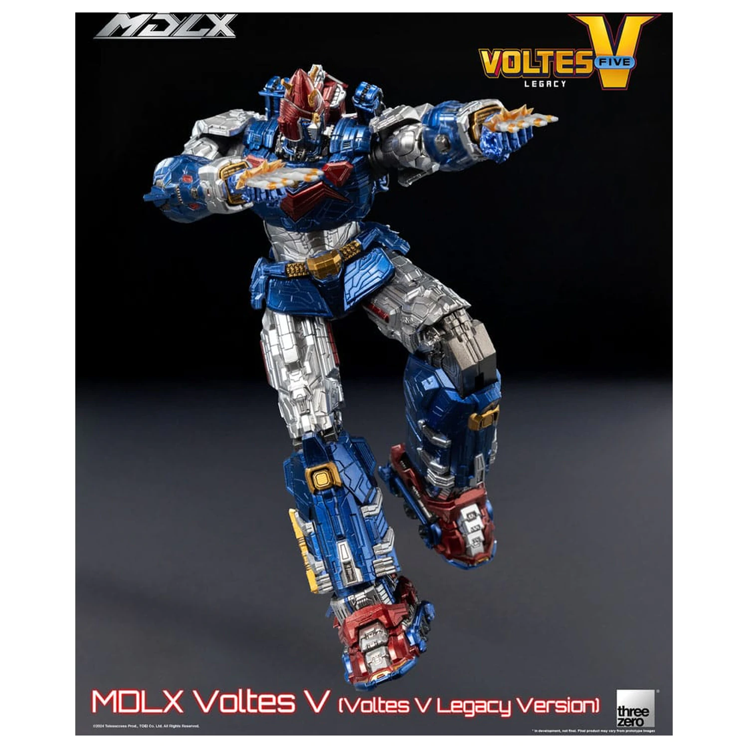 Voltes V MDLX akcijska figura Cliffjumper (Voltes V Legacy Version) 15 cm fotografija proizvoda