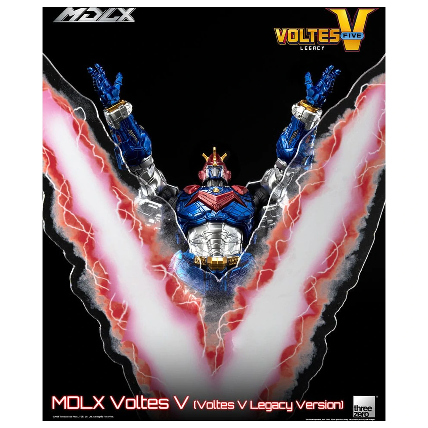 Voltes V MDLX akcijska figura Cliffjumper (Voltes V Legacy Version) 15 cm fotografija proizvoda